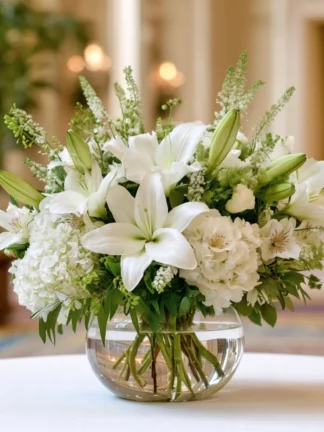 Lily & Hydrangea