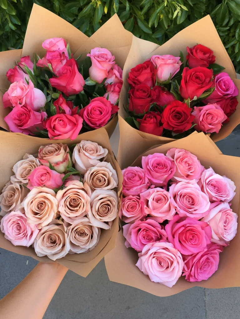 Wrapped Bouquets