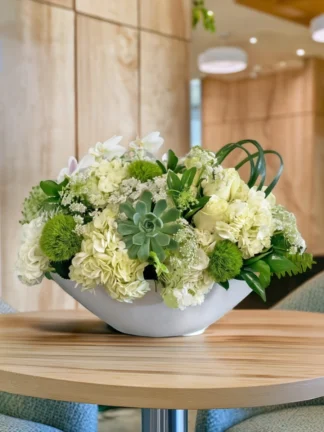 succulent flower arrangement coral springs