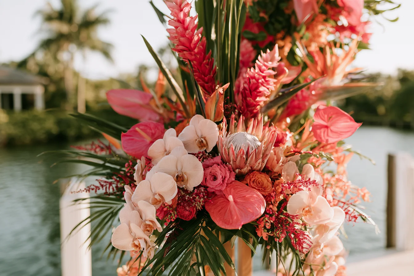 Best Flowers for South Florida Outdoor Weddings Tropical Selections