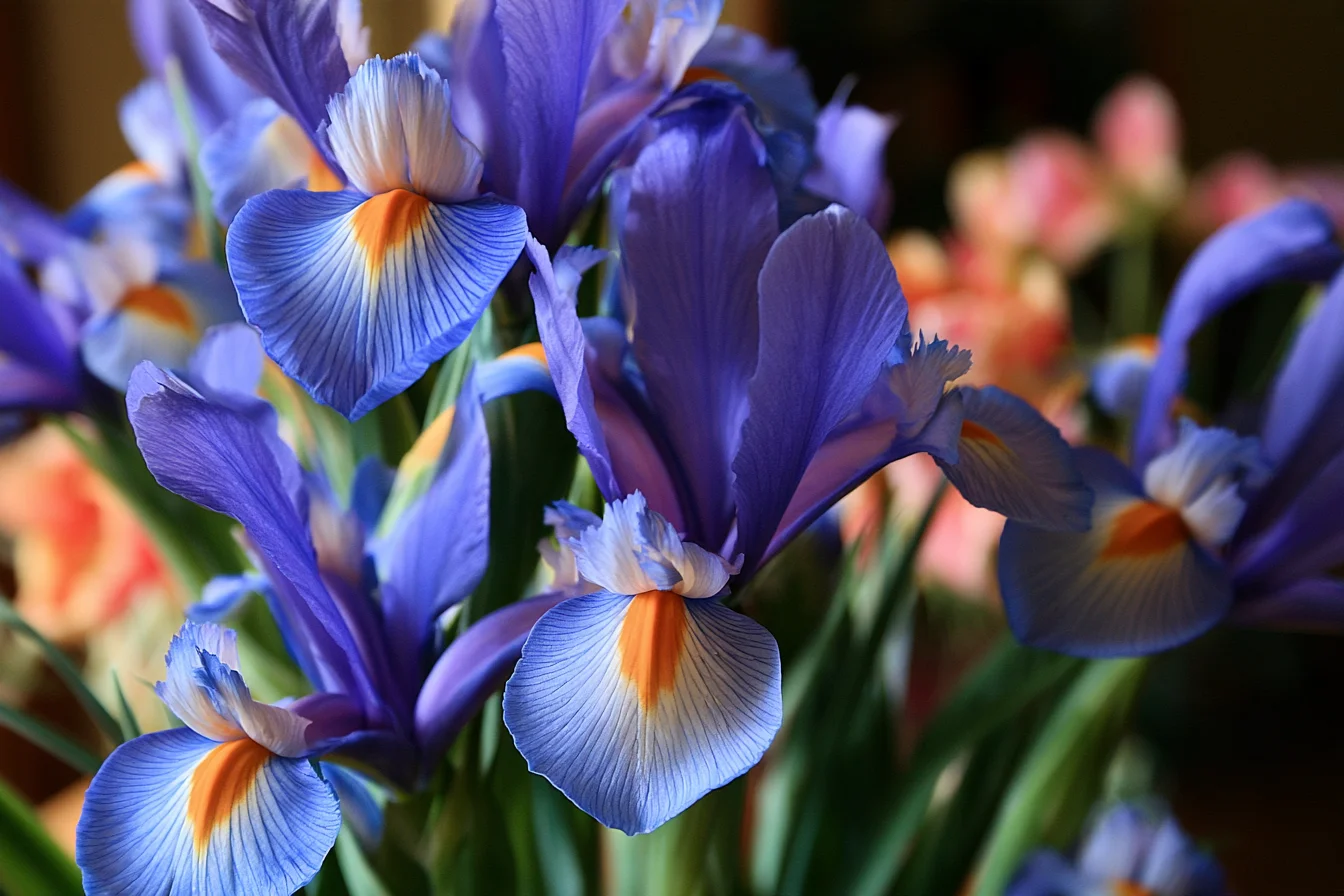 Year 21 – Iris Symbolizing faith, hope, and cherished memories.
