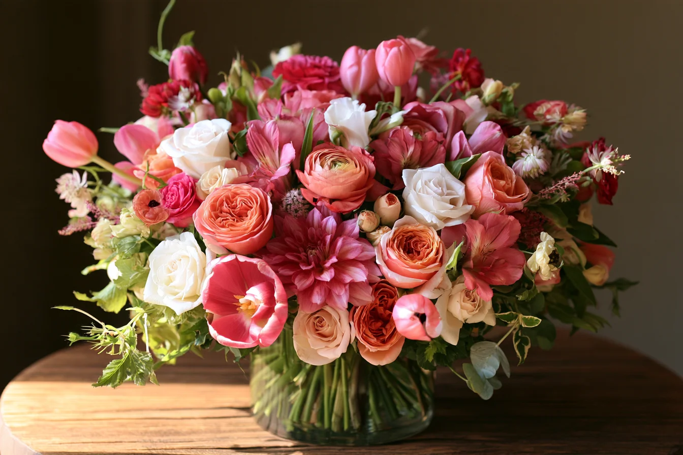 Year 24 – Mixed Seasonal Bouquets: Expressing appreciation and continuity.