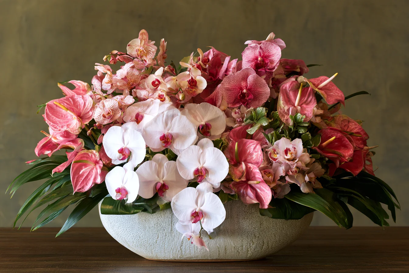 Tropical Elegance: Why Orchids and Anthuriums Are Perfect Anniversary Gifts in South Florida
